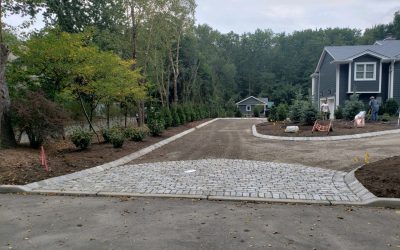 New Home Landscaping Construction